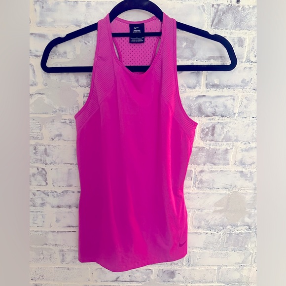 Nike Tops - Nike Pro Workout Tank Top Hot Pink